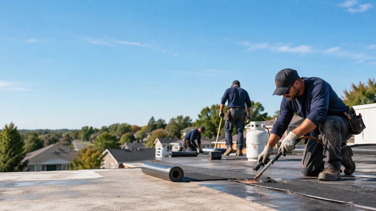 Flat Roof Leak Repair providers in Bleiblerville, TX